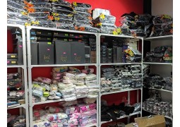  Стелаж складський  2000х1000х400 мм, на 5 полиць (білий)